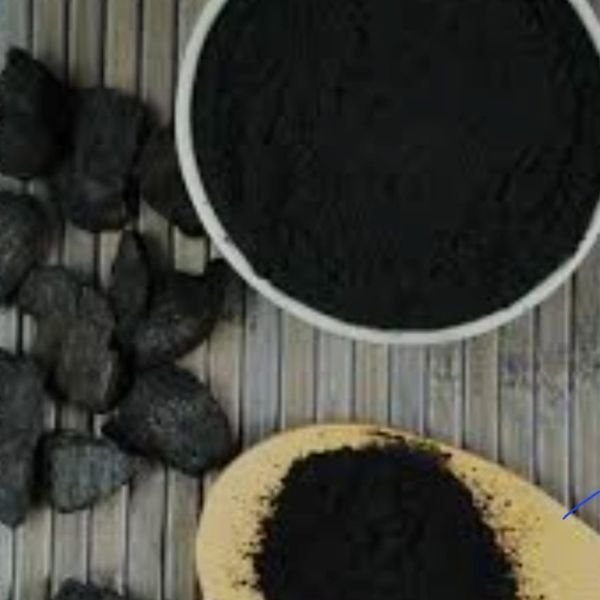 Activated charcoal clay