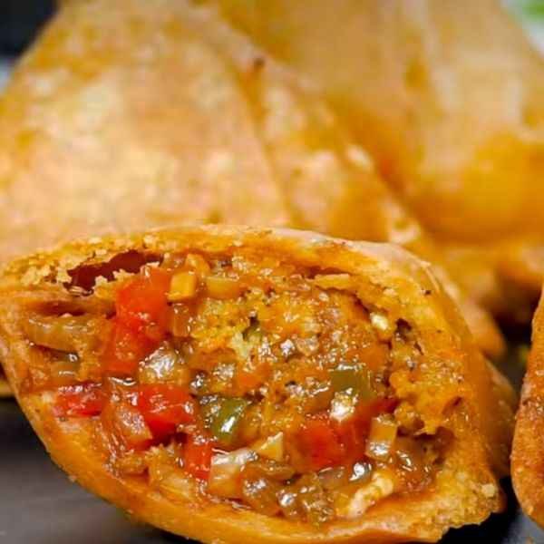 golden manchurian samosa 10 nos