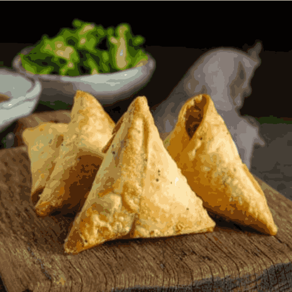 breaded veg samosa 20 nos